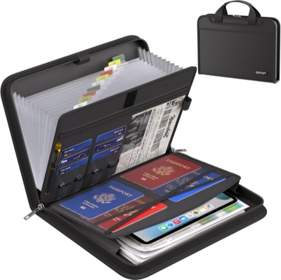 ENGPOW Accordion Fireproof File Organizer