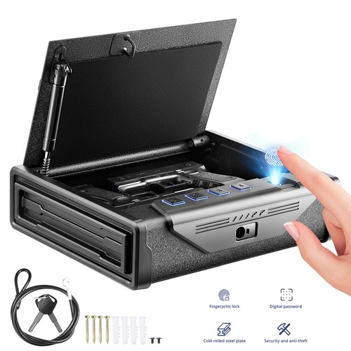 PINEWORLD biometric handgun safe